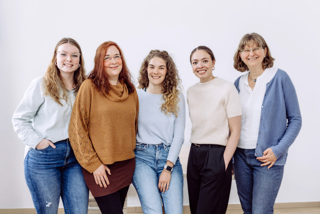 Team der Logopädie Praxis an der Geibelstraße in Hannover Südstadt