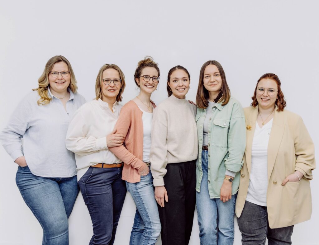 Team der Logopädie Praxis an der Noltemeyerbrücke in Hannover Bothfeld
